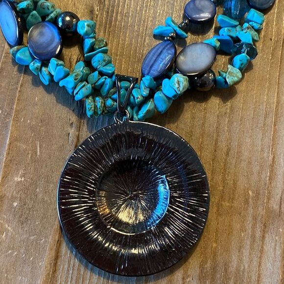 Turquoise Necklace Set - Picture 8 of 8